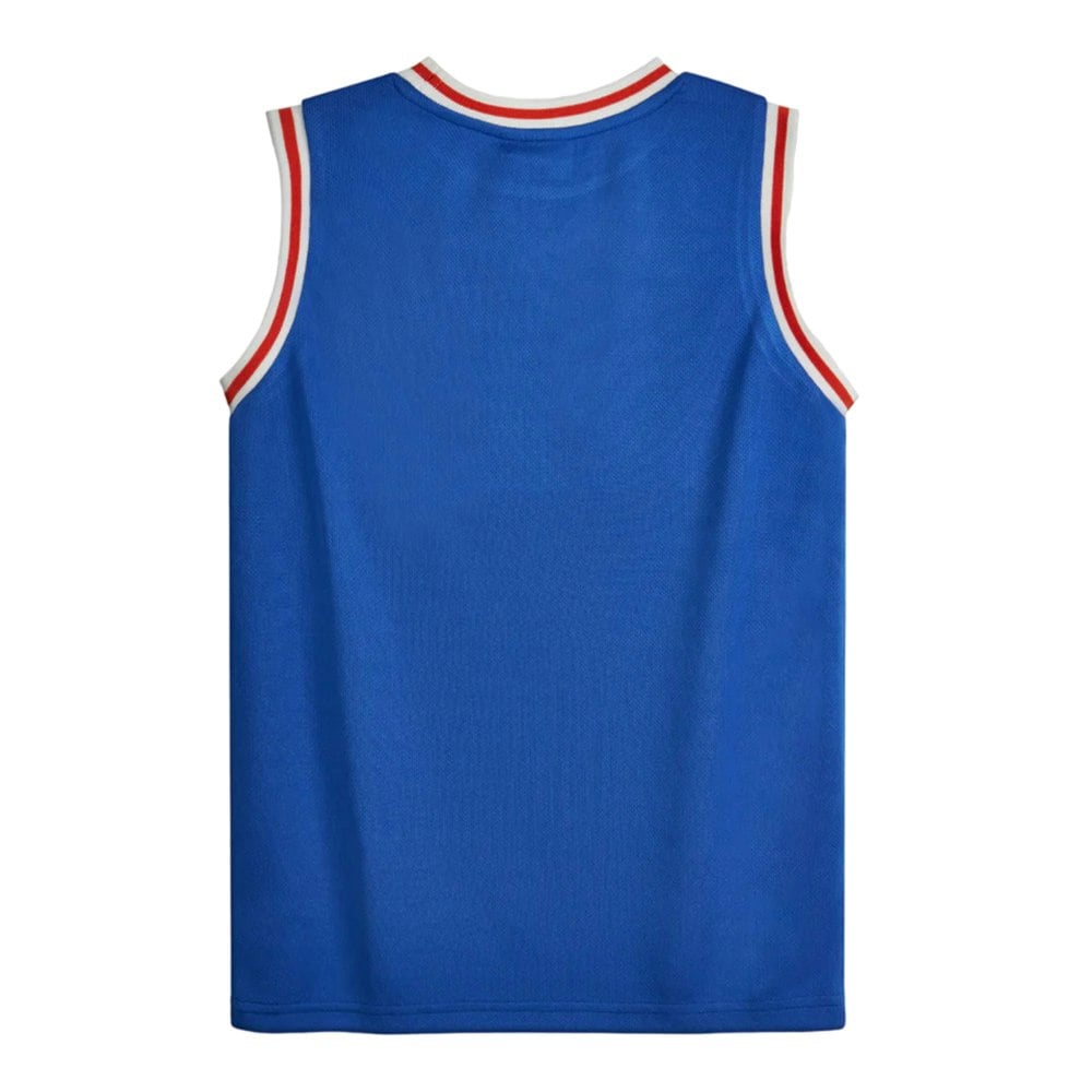 Sonic The Hedgehog Boys Basketball Jersey And Shorts Set - Blue