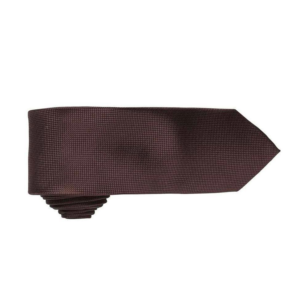 Premier Unisex Adult Micro Waffle Tie - Brown