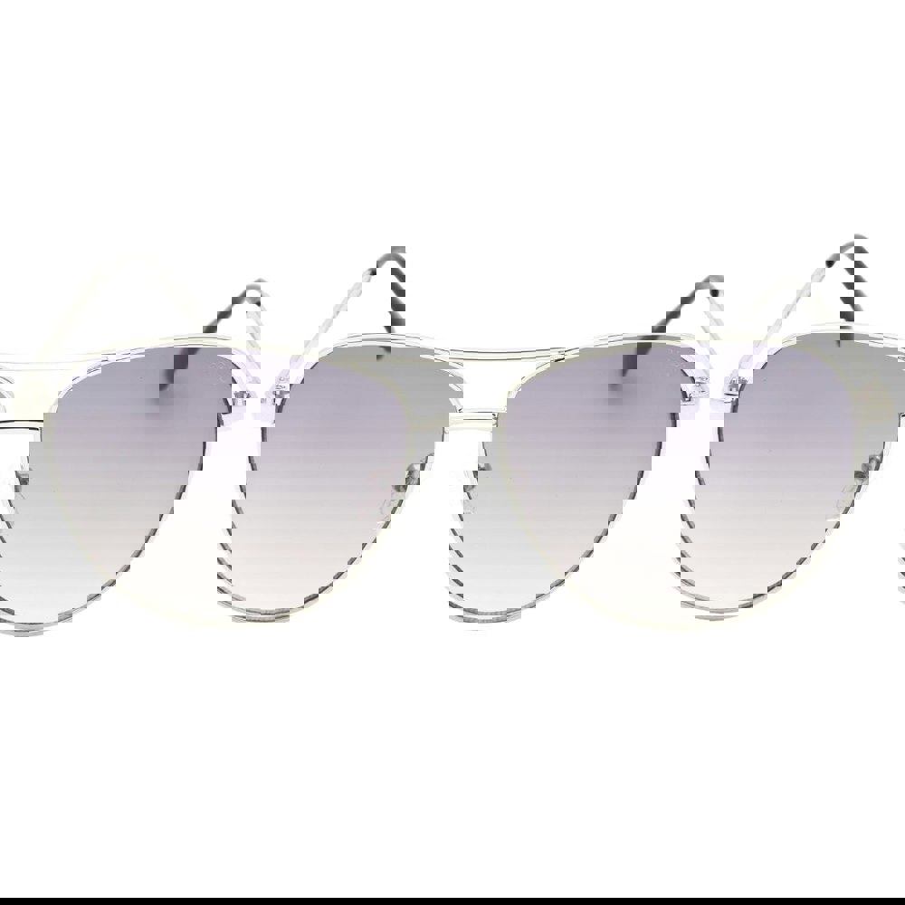 Guess Gradient Smoke Lens Silver Sunglasses