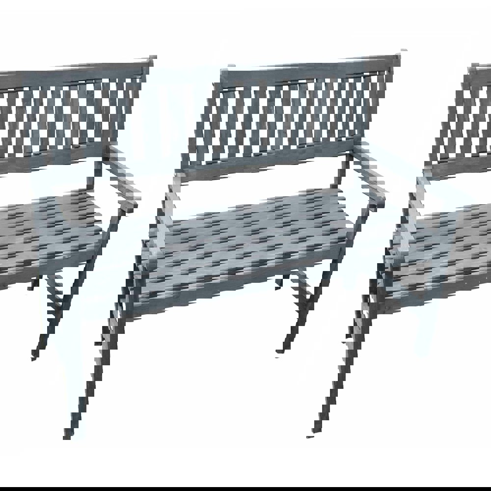Promex Grey Johanna 2-Seater Garden Bench