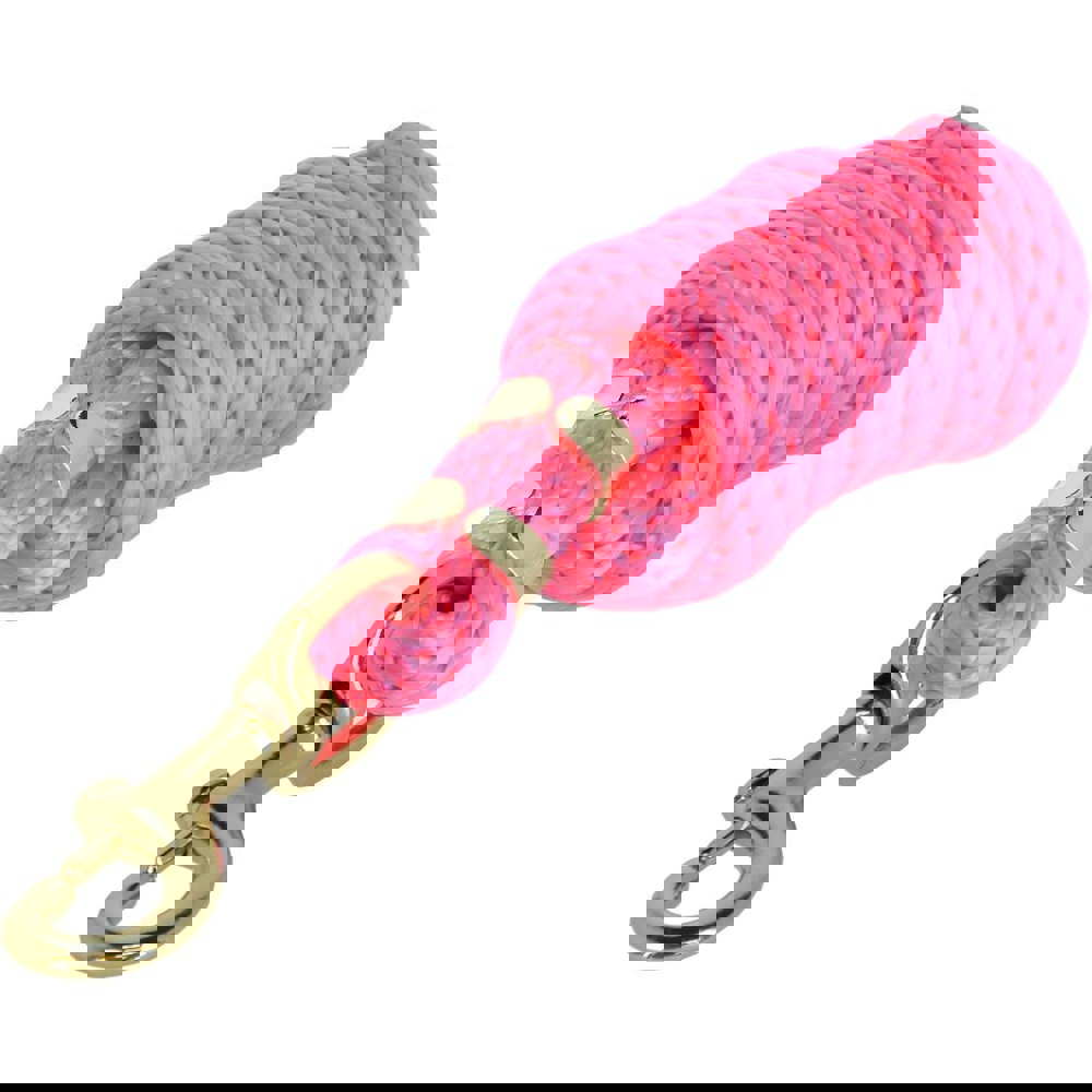 Shires Topaz Horse Lead Rope - Pink