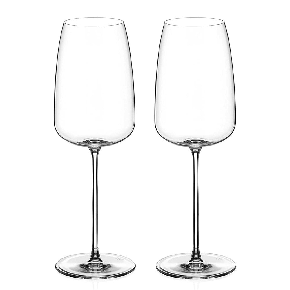 Diamante Ultralight Crystal Wine Tasting Glasses - Set of 2