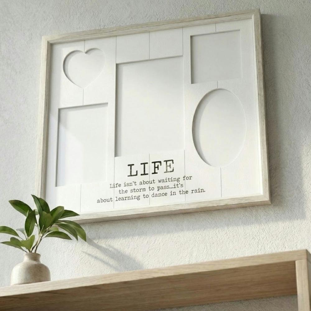 Garden Greatness Life Multi Collage Photo Frame