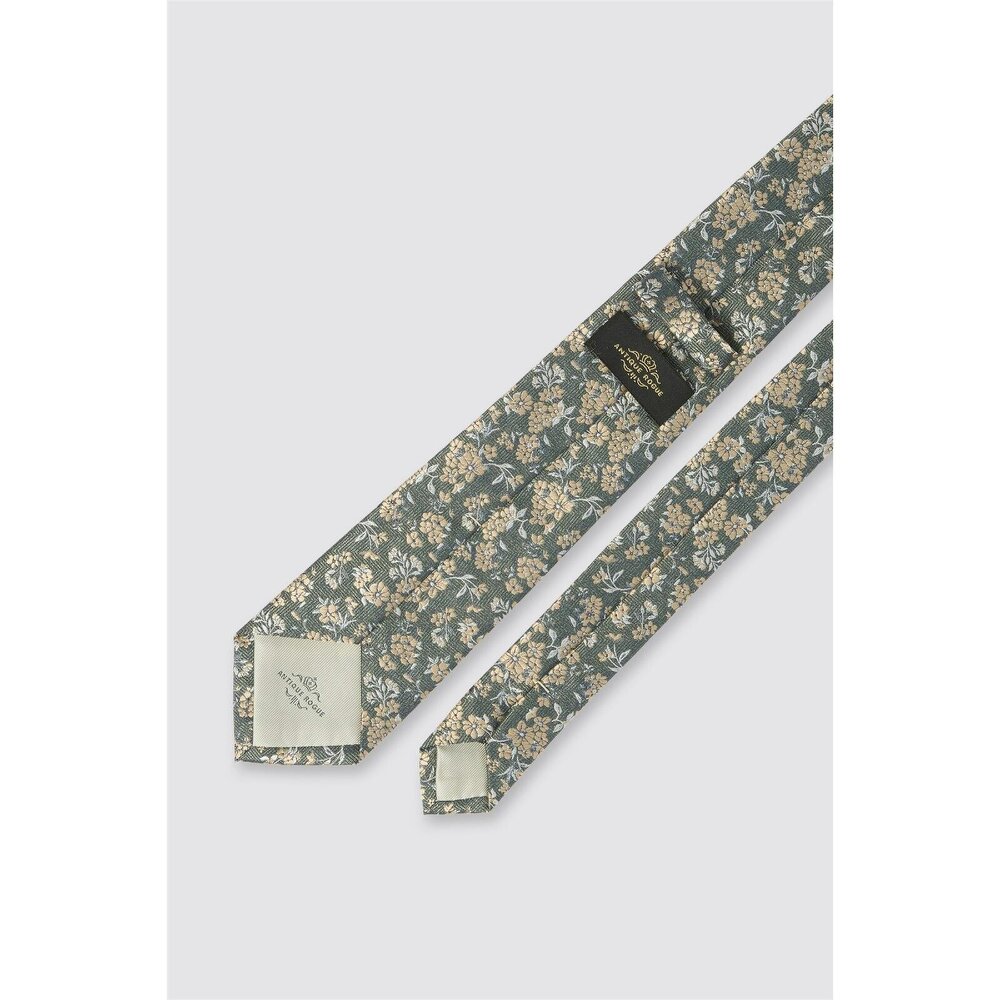 Antique Rogue Sage Jasmine Wedding Tie