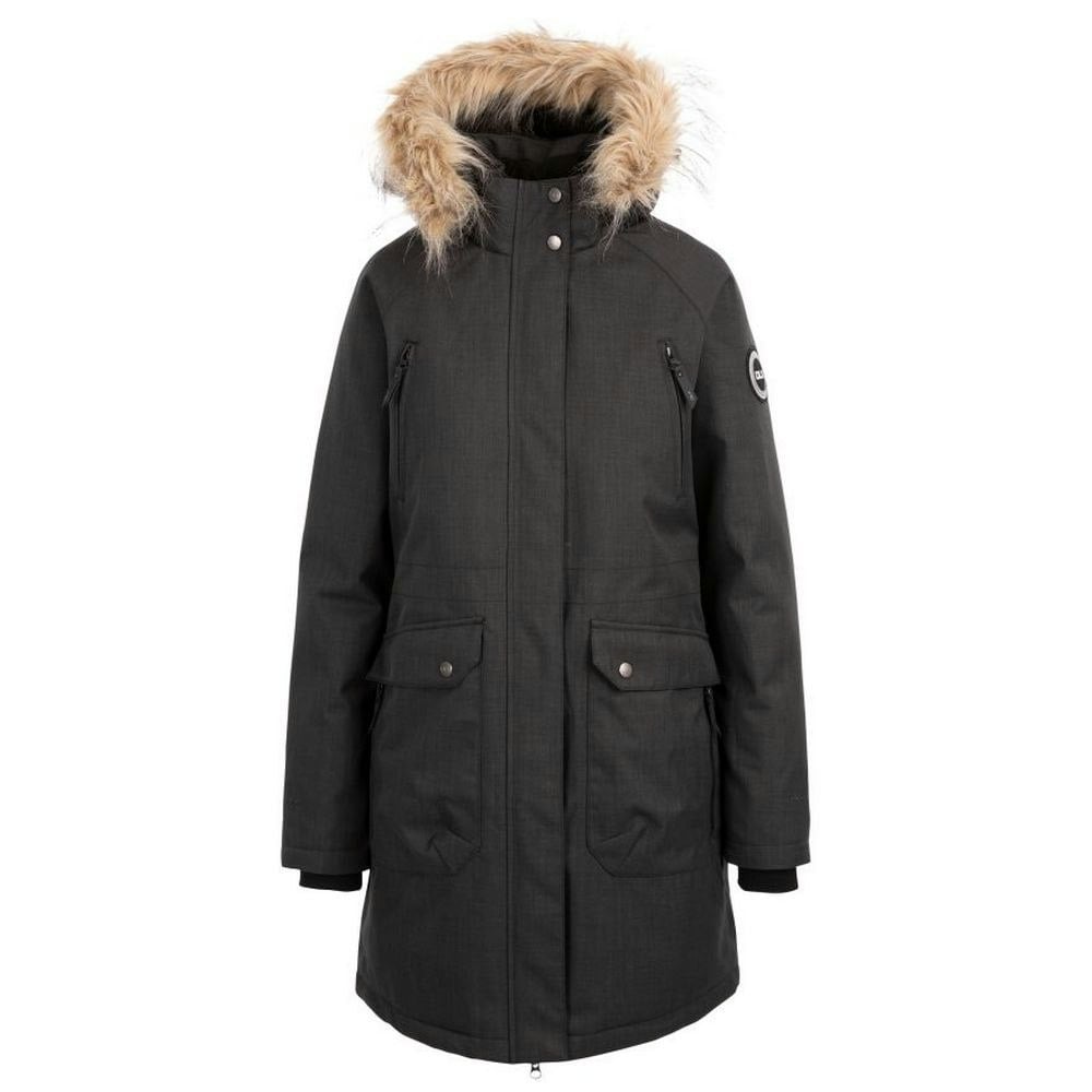 Trespass Women's Dana Down Jacket - Black Marl