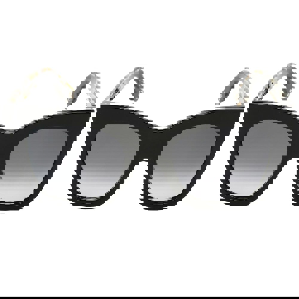 Marc Jacobs Dark Grey Gradient Lens Black Sunglasses One Size