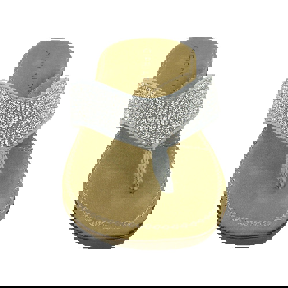 Cipriata Women's Alcee Diamante Sandals - Silver