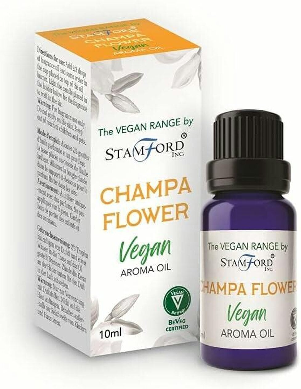 Stamford Vegan Champa Blossom Fragrance Oils, 6 x 10ml