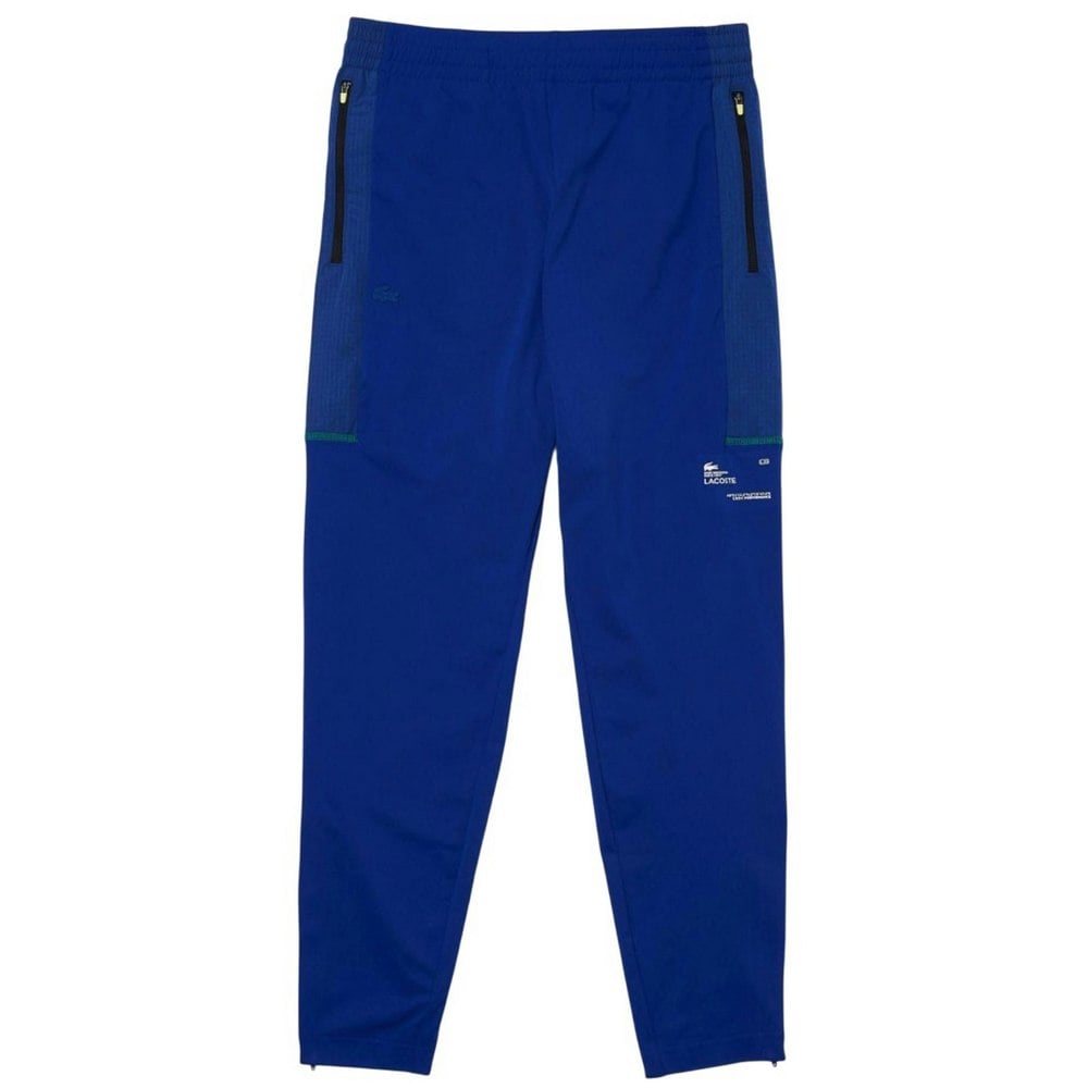 Lacoste Mens Tapered Leg Sport Tracksuit Bottoms - Blue