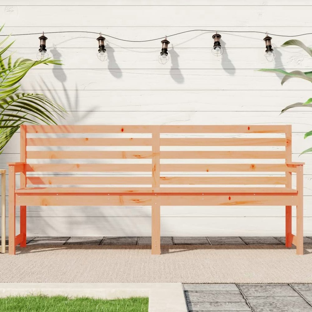 Berkfield Garden Bench 203.5x48x91.5 cm Solid Wood Douglas