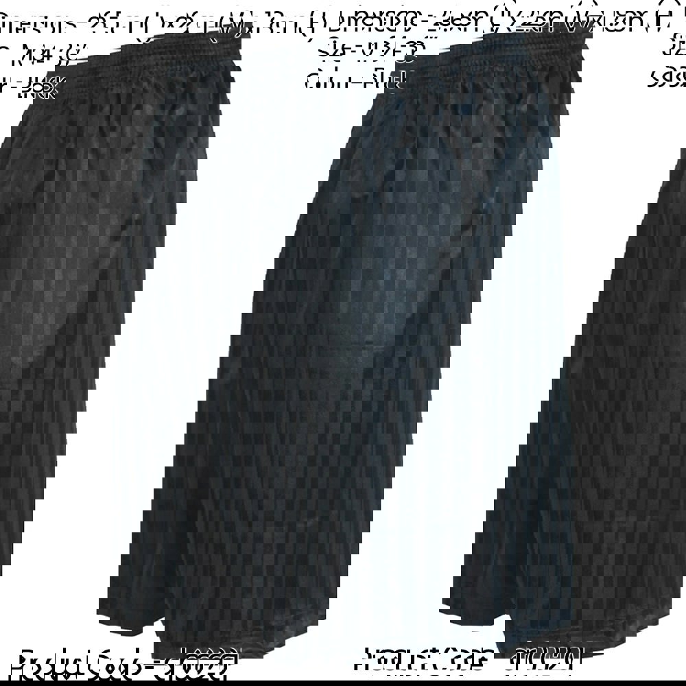 M - BLACK Adult Sports Continental Stripe Training Shorts Bottoms - Football