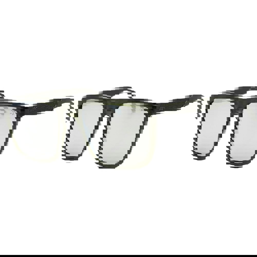 Hugo Boss Silver SP Lens Dark Green Sunglasses One Size