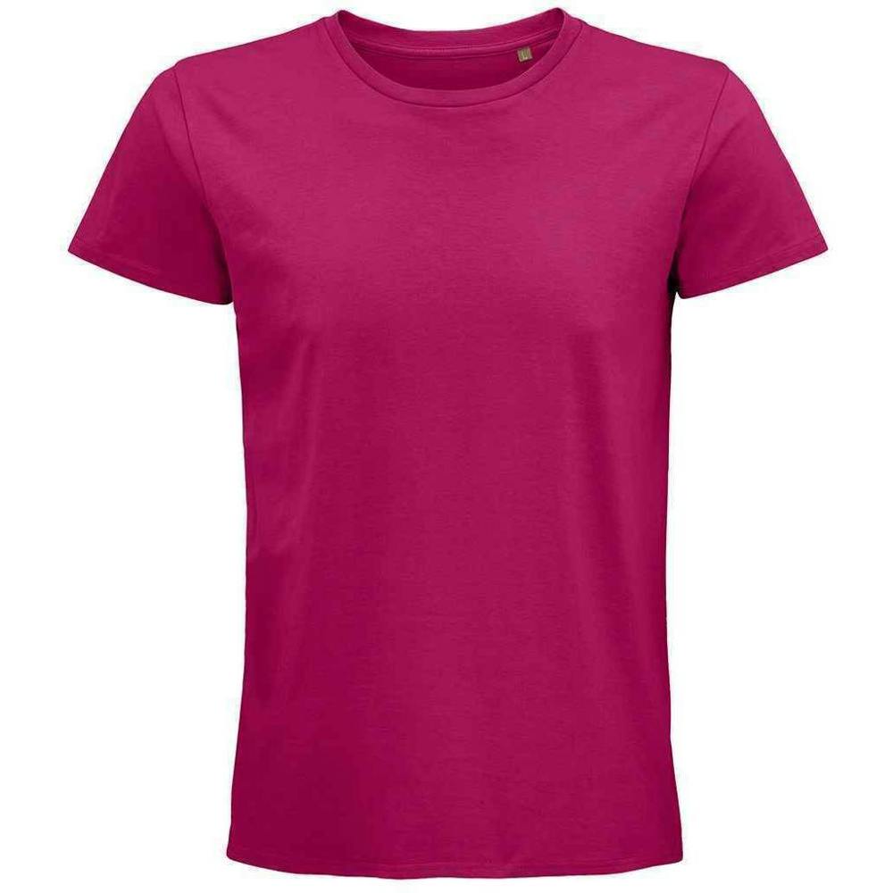 SOLS Unisex Adult Pioneer Organic T-Shirt - Fuchsia - Fuchsia