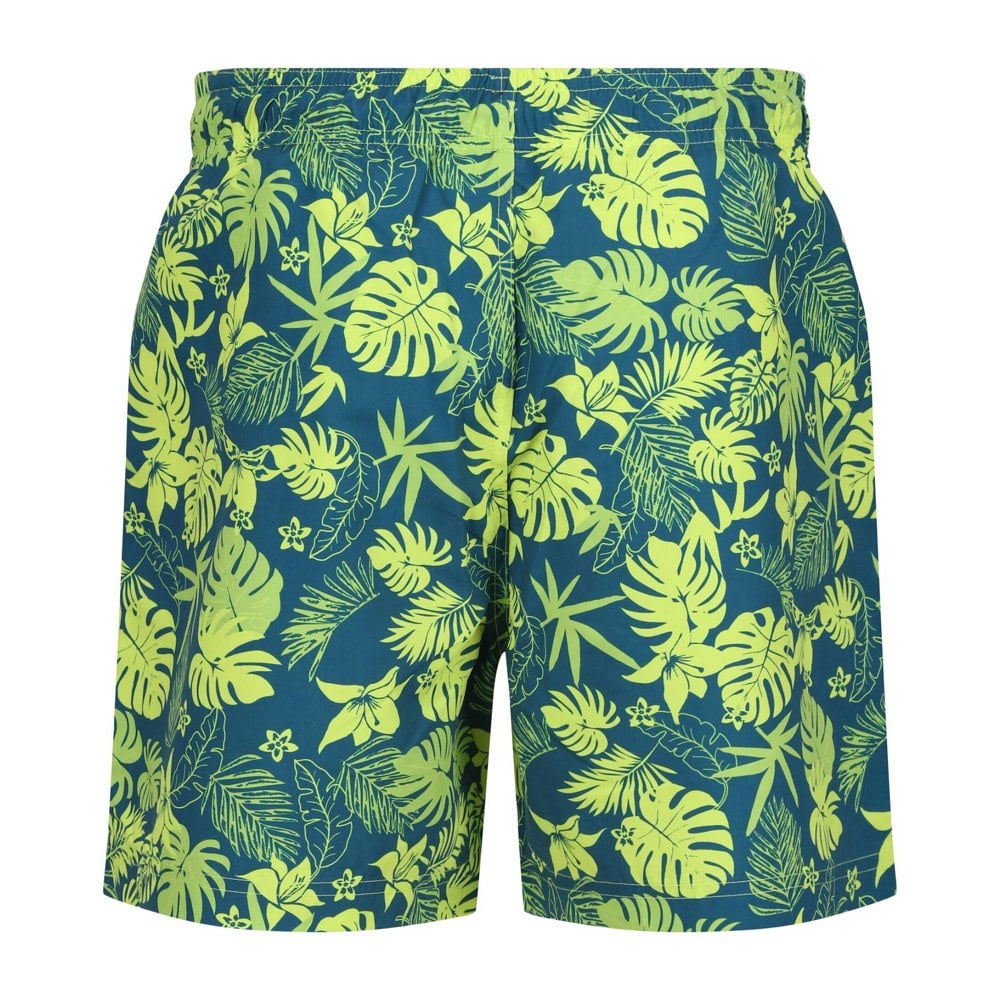 Regatta Mens Loras Hawaiian Swim Shorts - Moroccan Blue