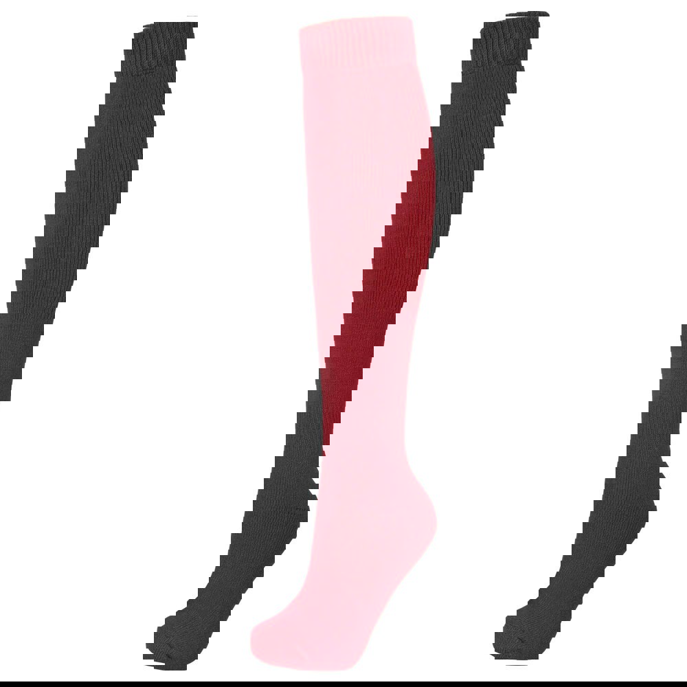 Trespass Adults Unisex Tech Luxury Merino Wool Blend Ski Tube Socks - Red