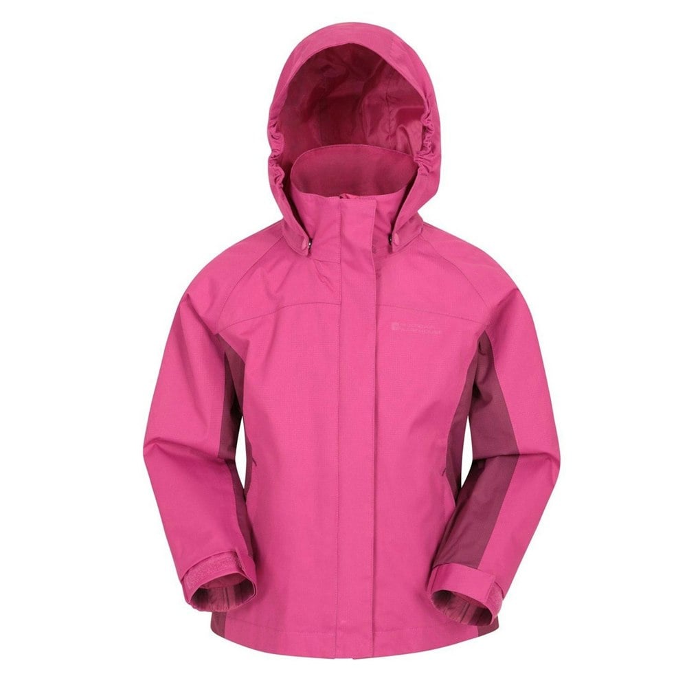 Mountain Warehouse Childrens/Kids Shelly Waterproof Jacket - Berry