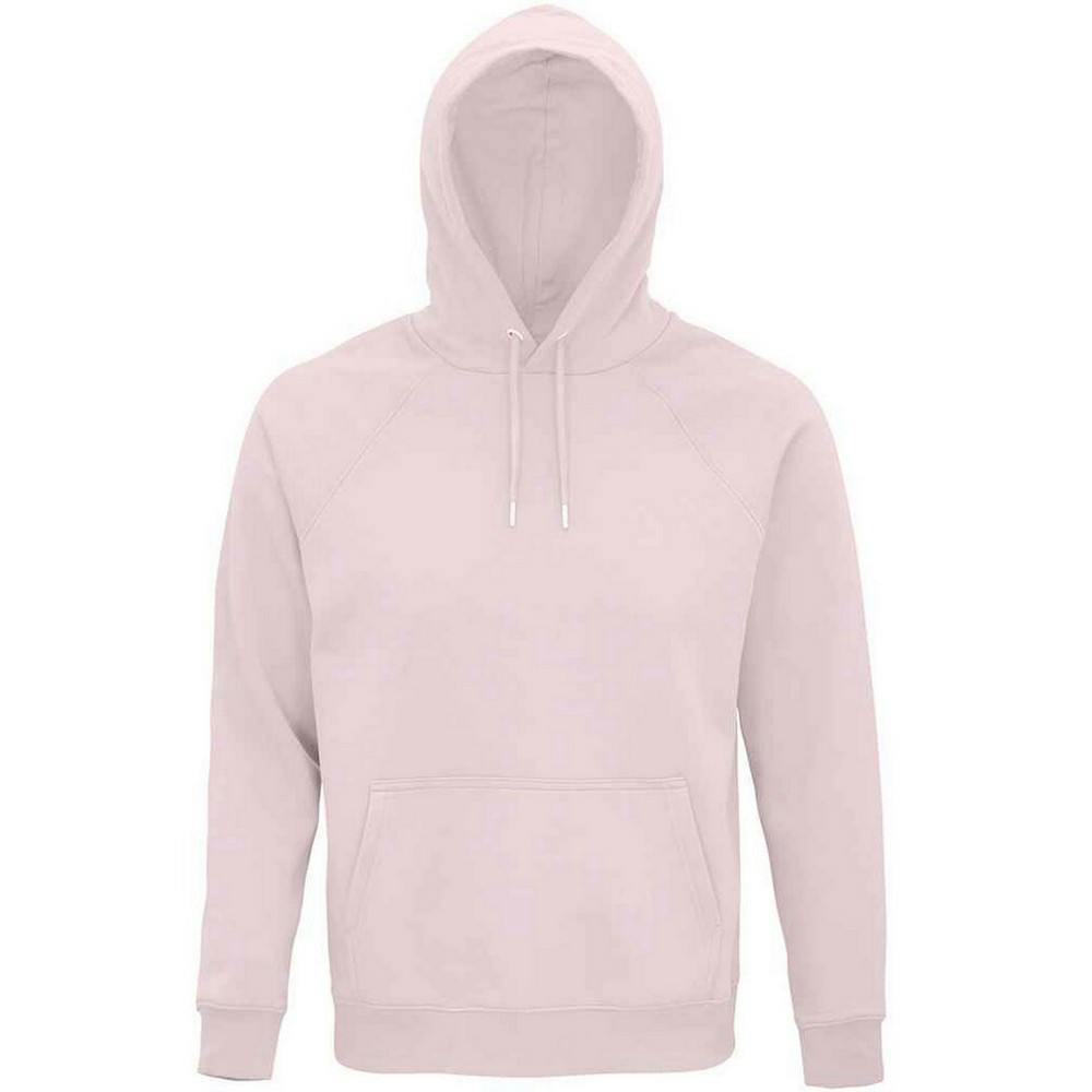 SOLS Unisex Adult Stellar Organic Hoodie - Pale Pink - Pale Pink - 80% Organic Cotton/20% Recycled Polyester