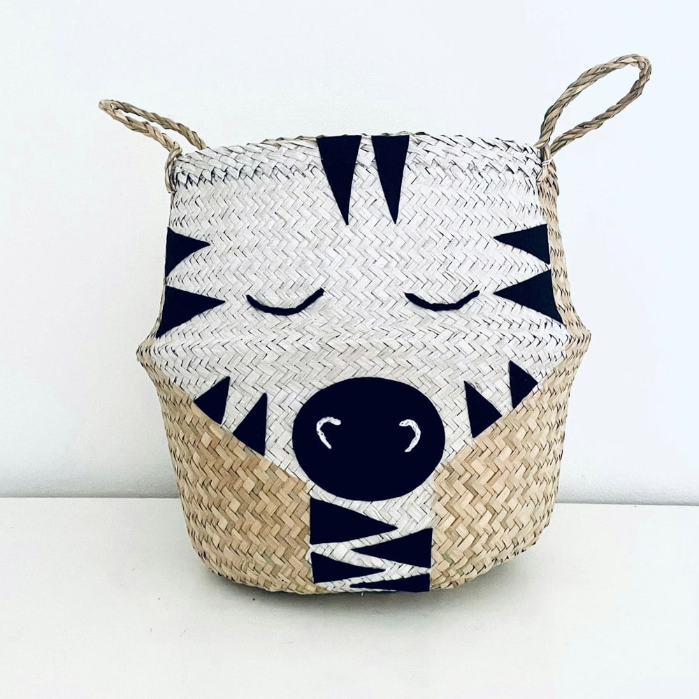 Bellybambino Zebra Basket - Large