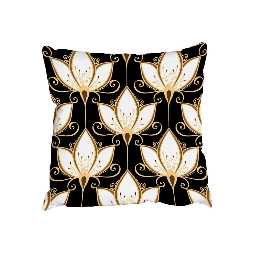 Benjamin Tate Design Ornate Floral Pattern (Outdoor Cushion)