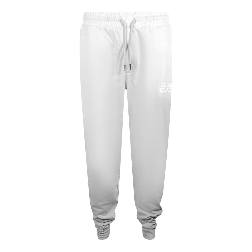 Cavalli Class Bold Logo Light Grey Sweatpants