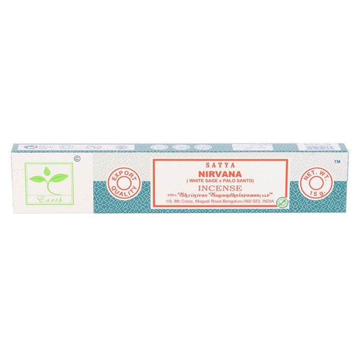 Serano 6 Packs of Nirvana Earth Incense by Satya