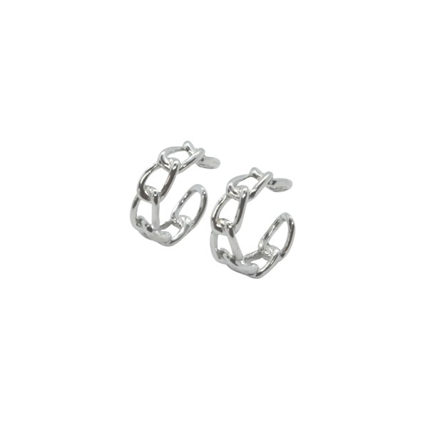 Chain Sterling Silver Ear Cuff - Spero London