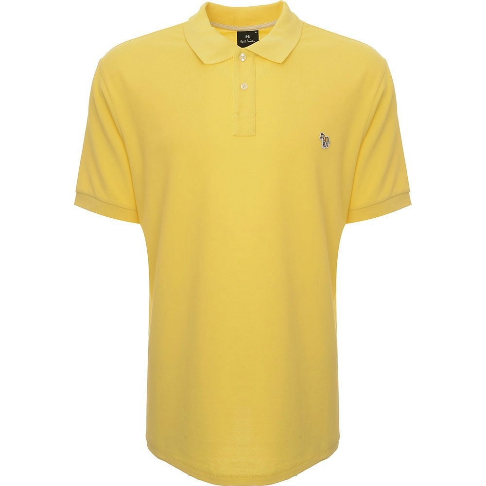 Paul Smith Mens Polo Shirt in Yellow