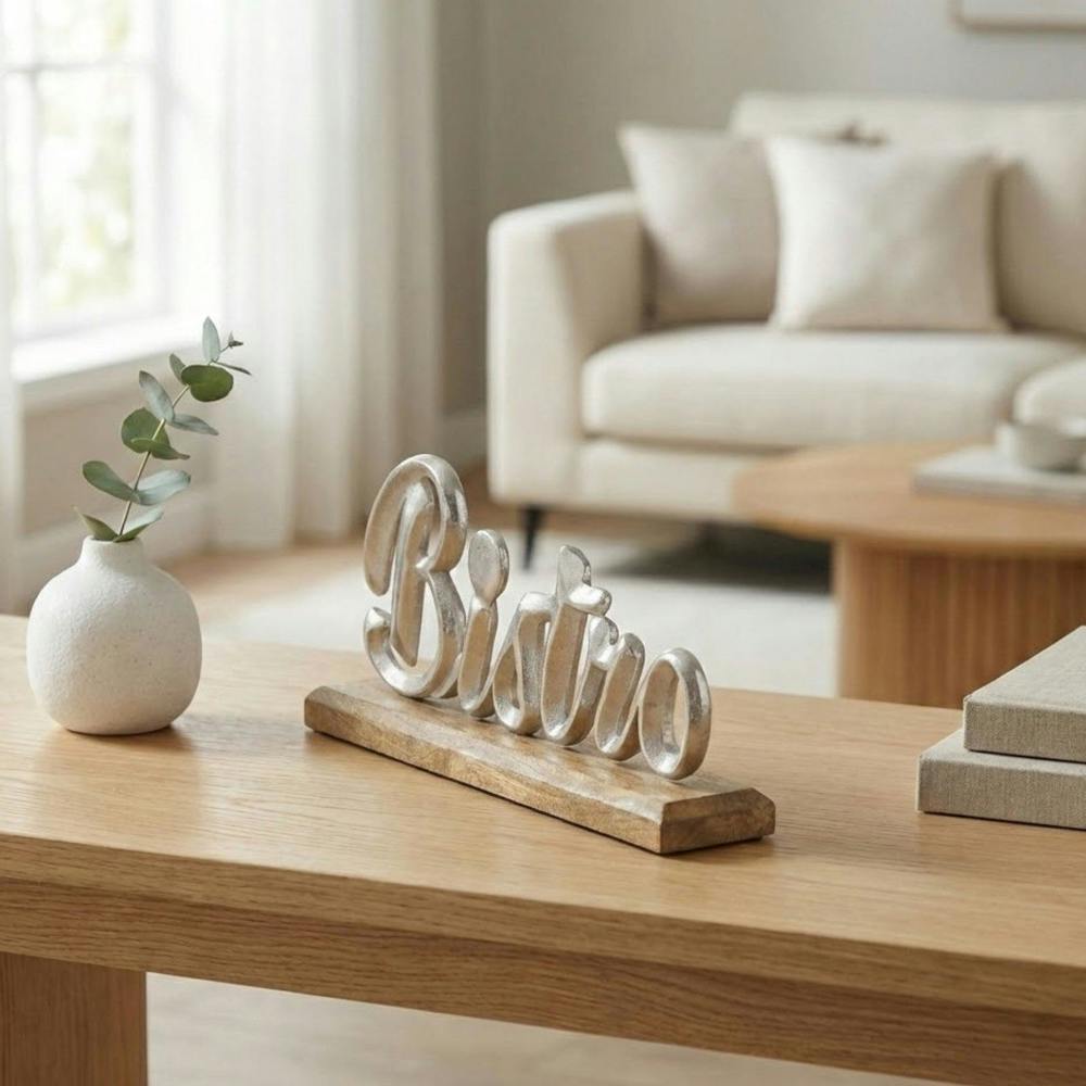 Garden Greatness Wooden Base Bistro Decoration
