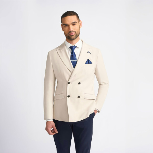 Romeo Beige Blazer Front