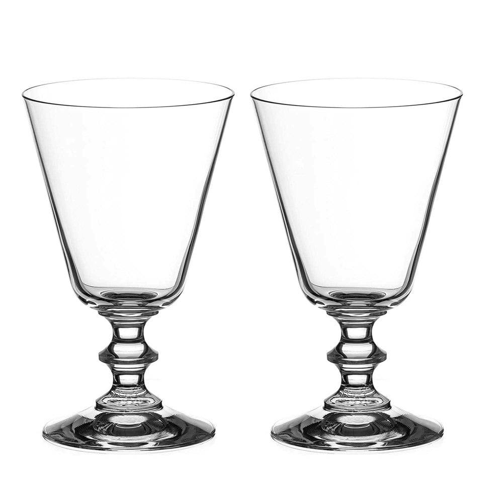 Diamante Elizabeth Crystal Red Wine Glasses - Set of 2