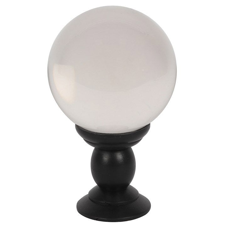 Serano Large Clear Crystal Ball on Stand