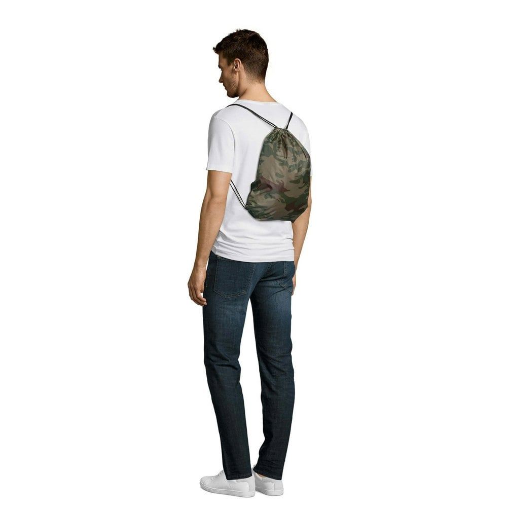 SOLS Urban Gymsac Drawstring Bag - Camouflage