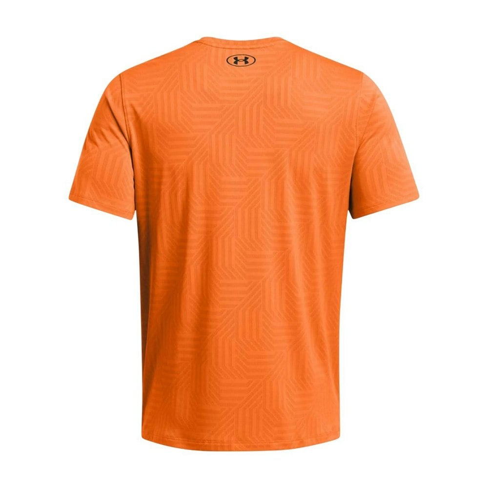 Under Armour Mens Tech Geotessa Vent T-Shirt - Orange