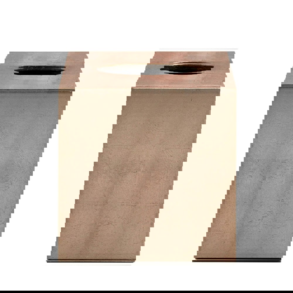 POSH TRADING COMPANY Kensington Square Tissue Box - Taupe