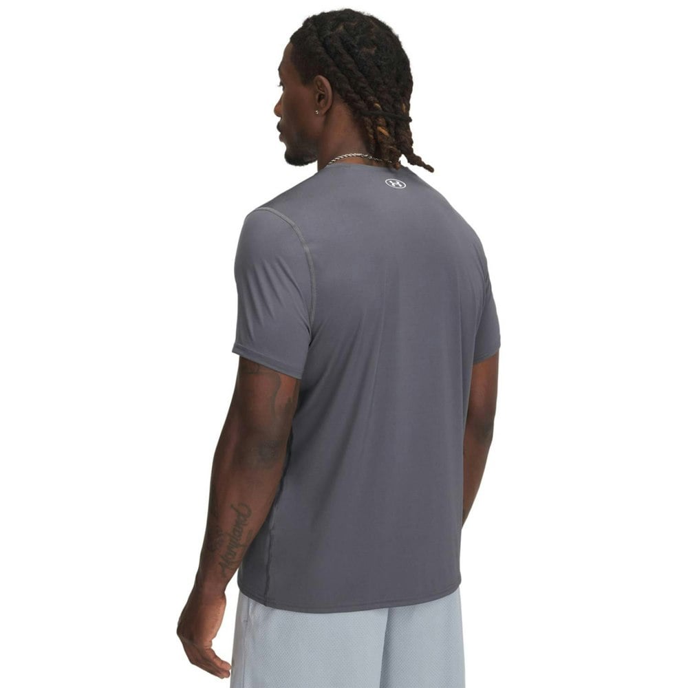 Under Armour Unisex Adult HeatGear T-Shirt - Castle Rock Grey