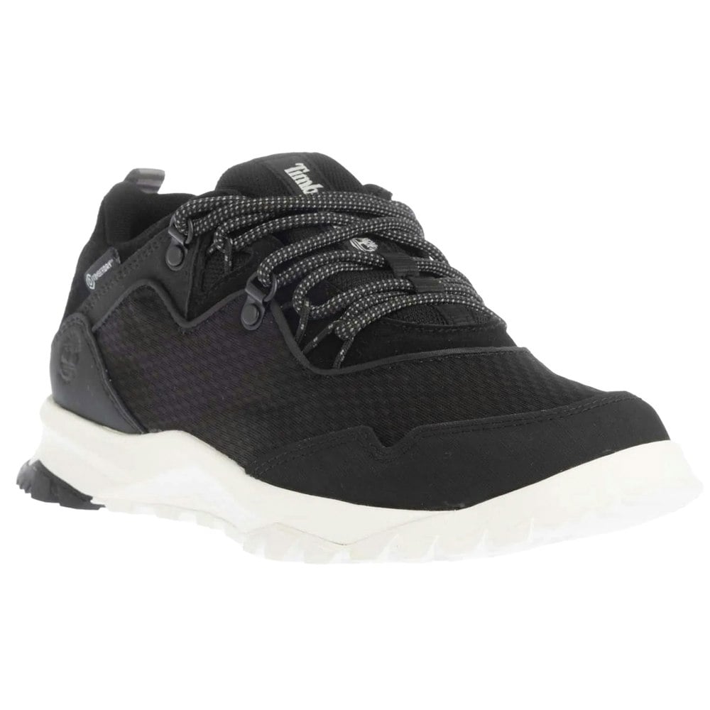 Timberland Womens/Ladies Lace Up Leather Low Waterproof Hiking Shoes - Black