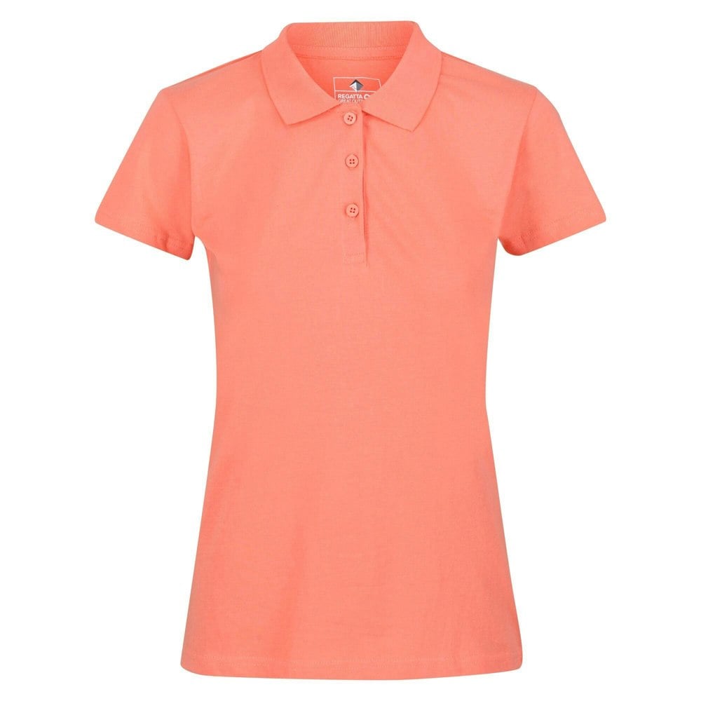 Regatta Womens/Ladies Sinton Polo Shirt - Fusion Coral