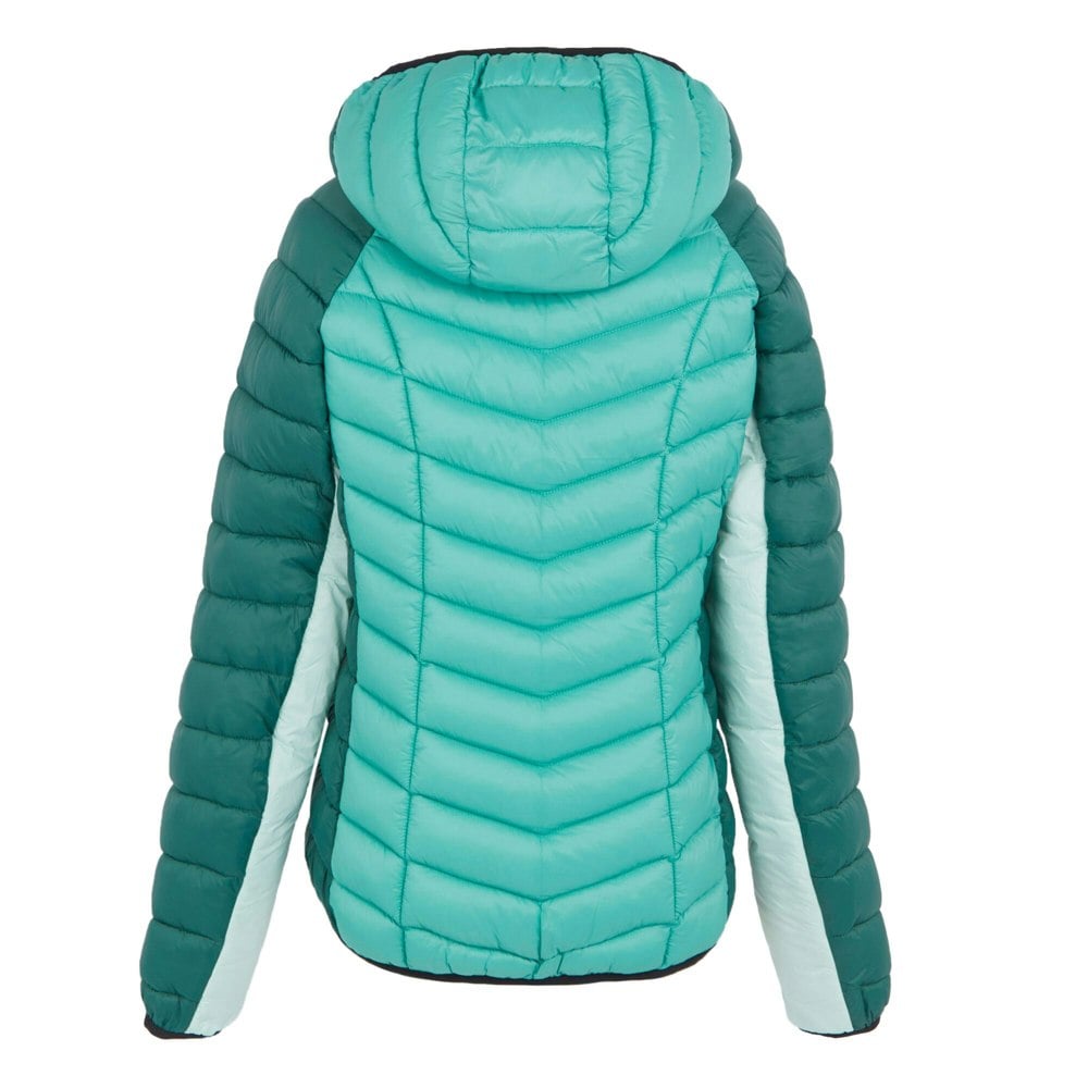 Regatta Womens/Ladies Dalent Quilted Hooded Jacket - Rainforest/Dusty Green
