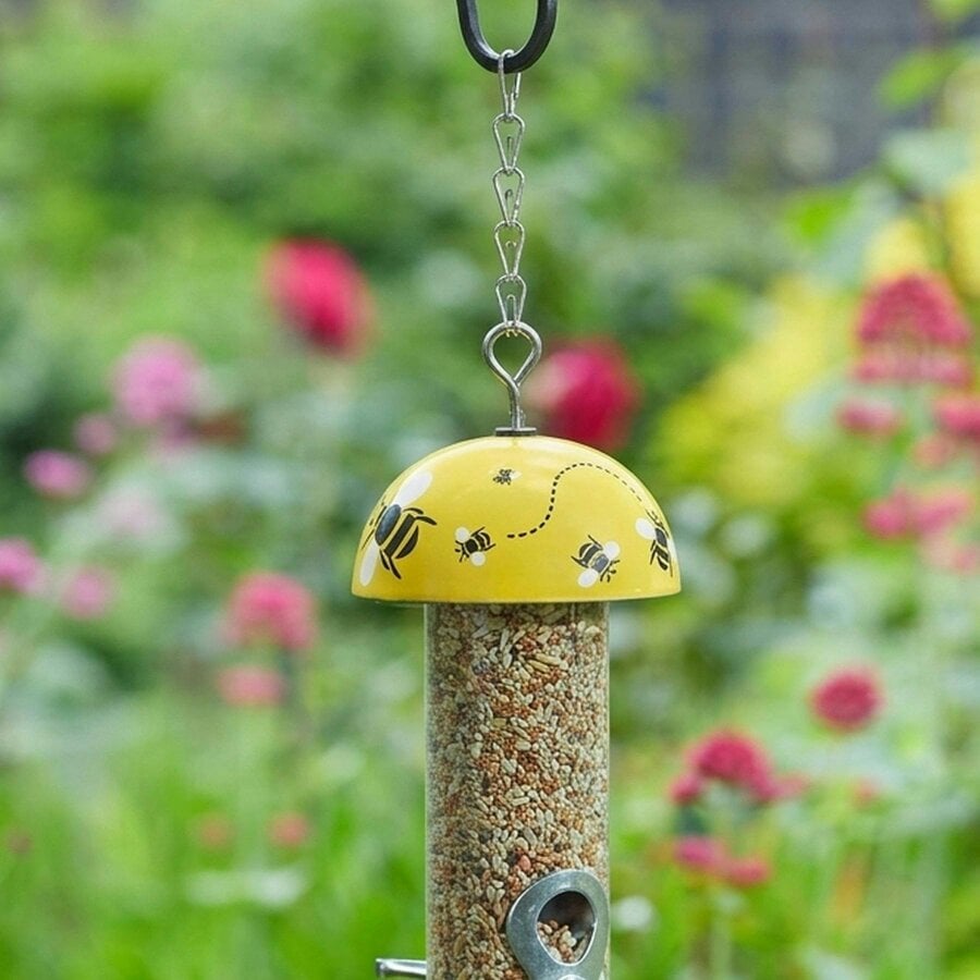 Garden Greatness Flamboya Decorative Garden Bird Seed Feeder