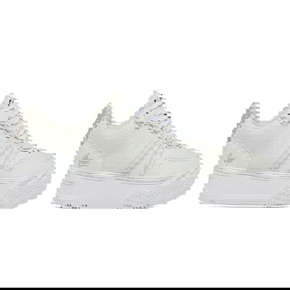 Lacoste L001 Leather Trainers - White
