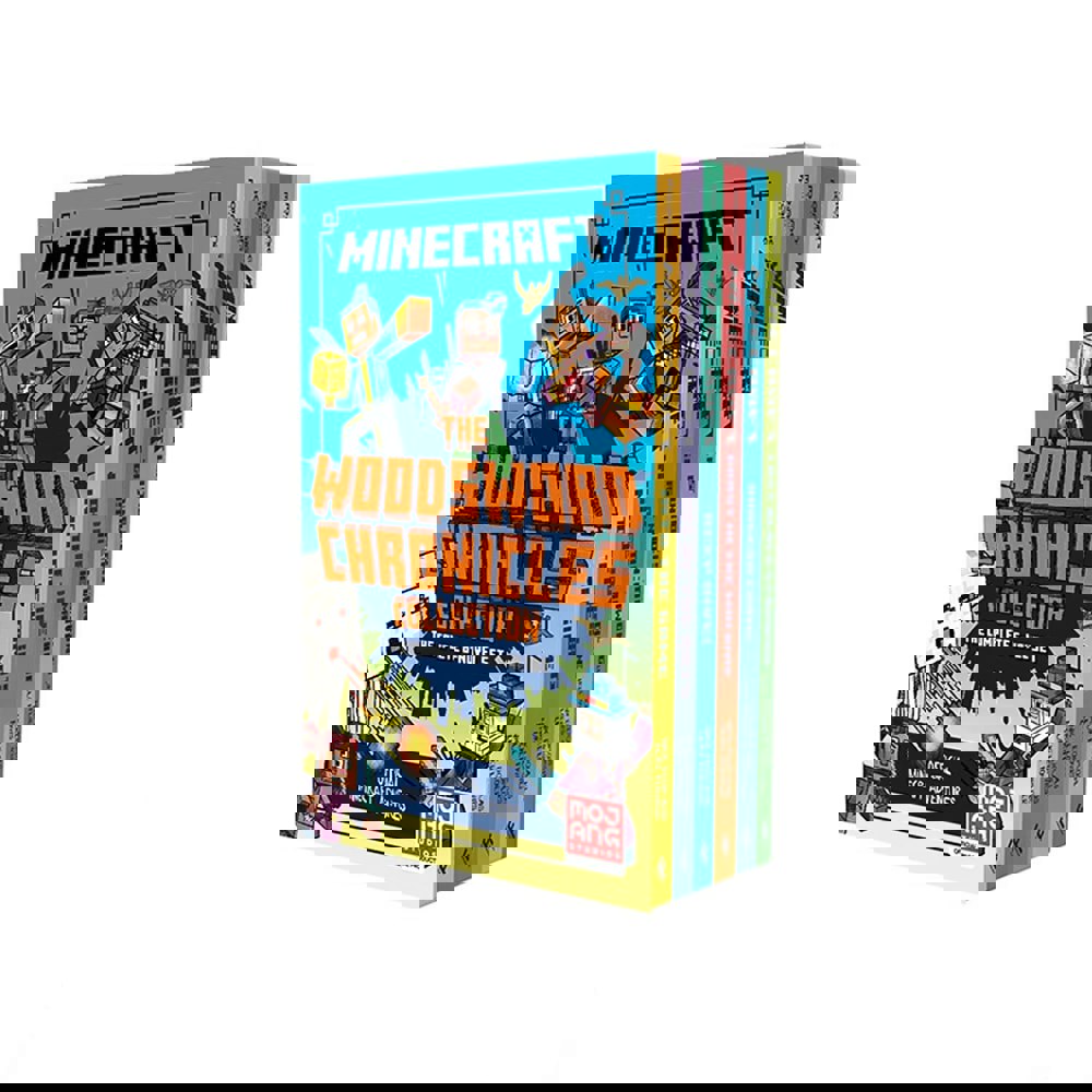 Minecraft The Woodsword Chronicles 6 Books Set By Nick Eliopulos