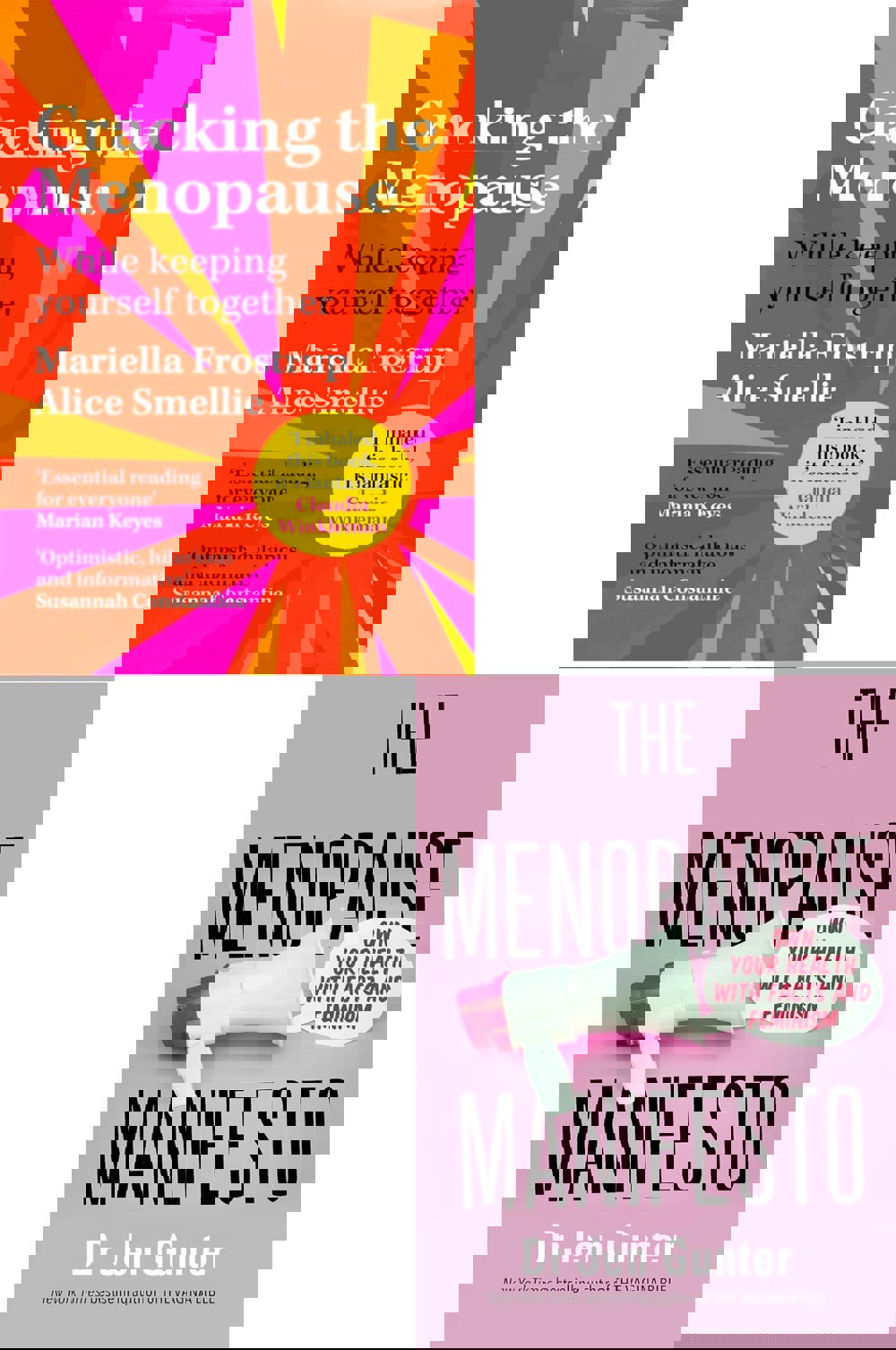 The Menopause Manifesto, Cracking the Menopause 2 Books Collection Set