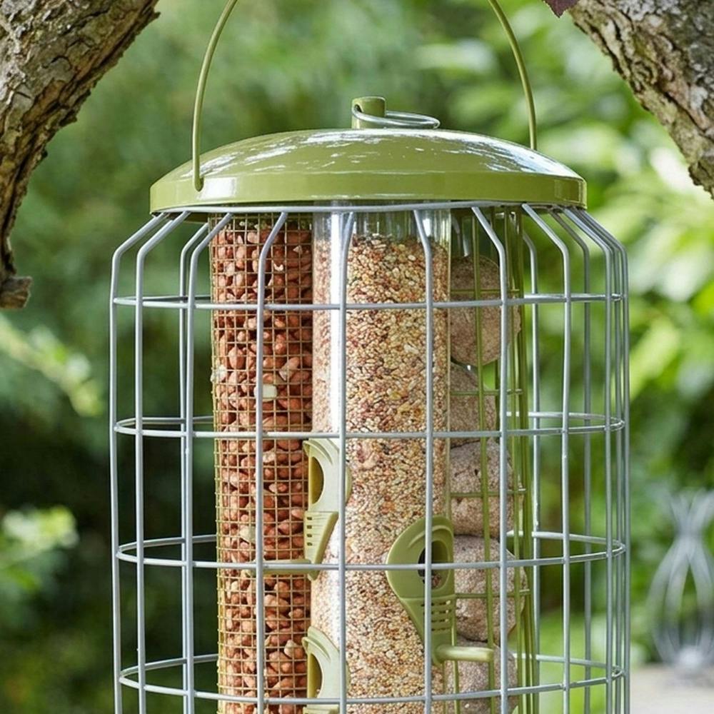 Garden Greatness Robust 3-in-1 Squirrel Proof Bird Feeder
