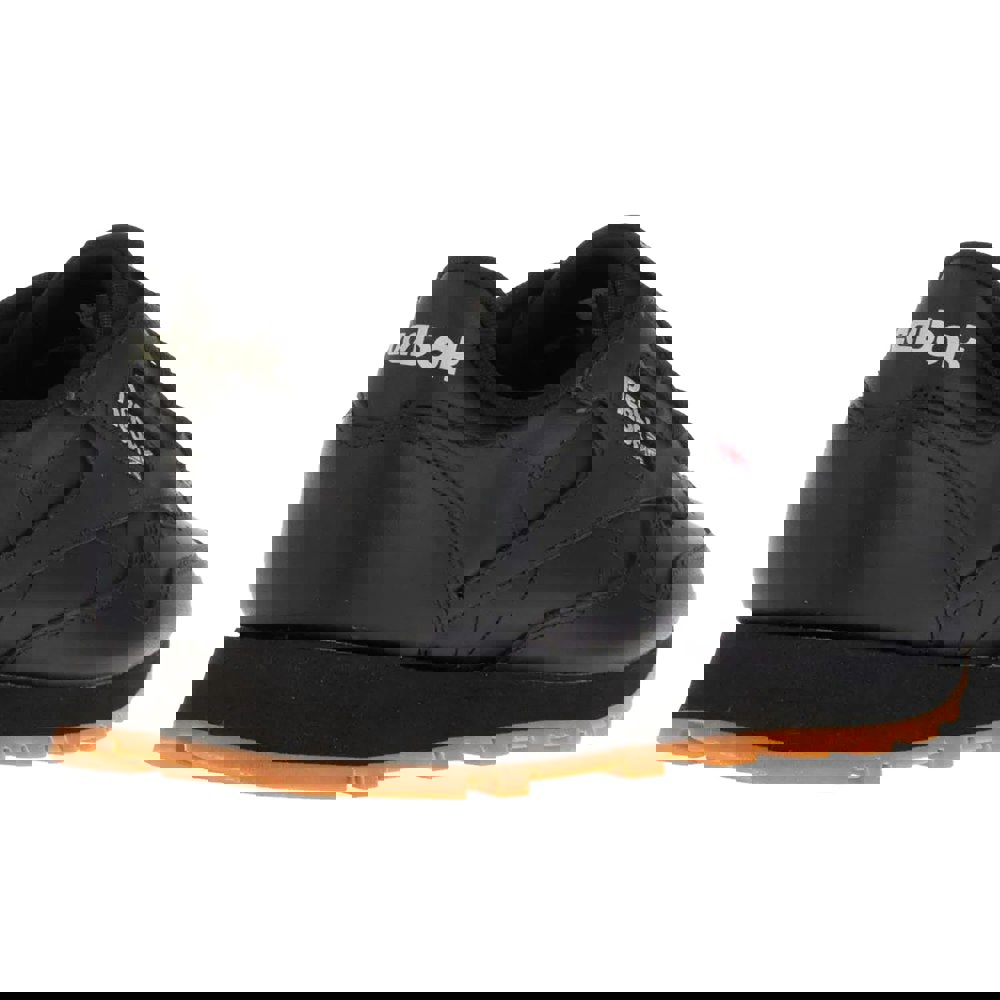 Reebok Mens Classic Leather Trainers - Black
