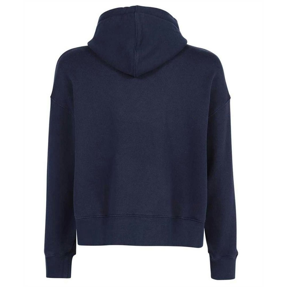 Palm Angels Kill The Bear Spray Paint Navy Blue Hoodie