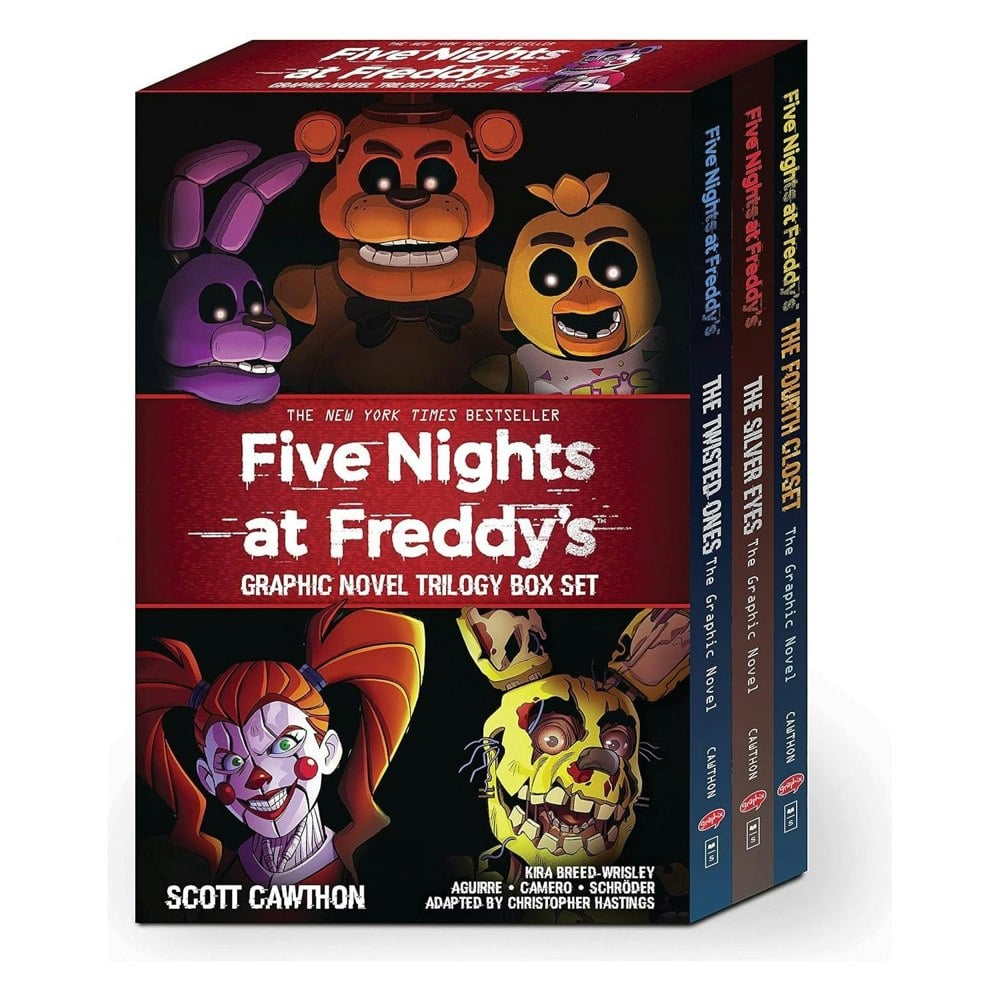 Five Nights at Freddy's Graphic Novel Trilogy Box Set: The Fourth Closet & more