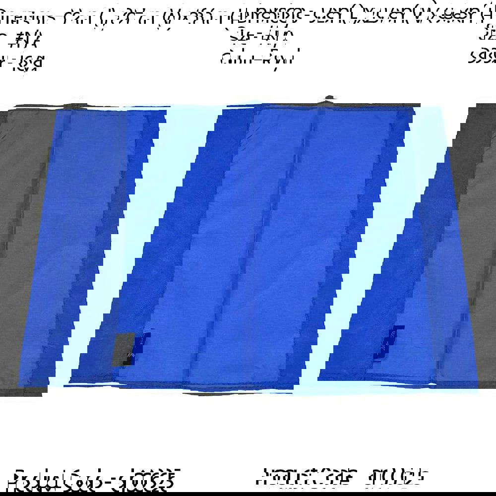 Single All Weather Football Corner Flag - ROYAL BLUE - Outdoor Polyester