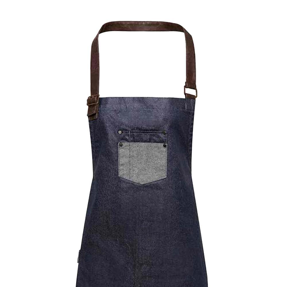 Premier Division Bibbed Apron - Indigo Denim