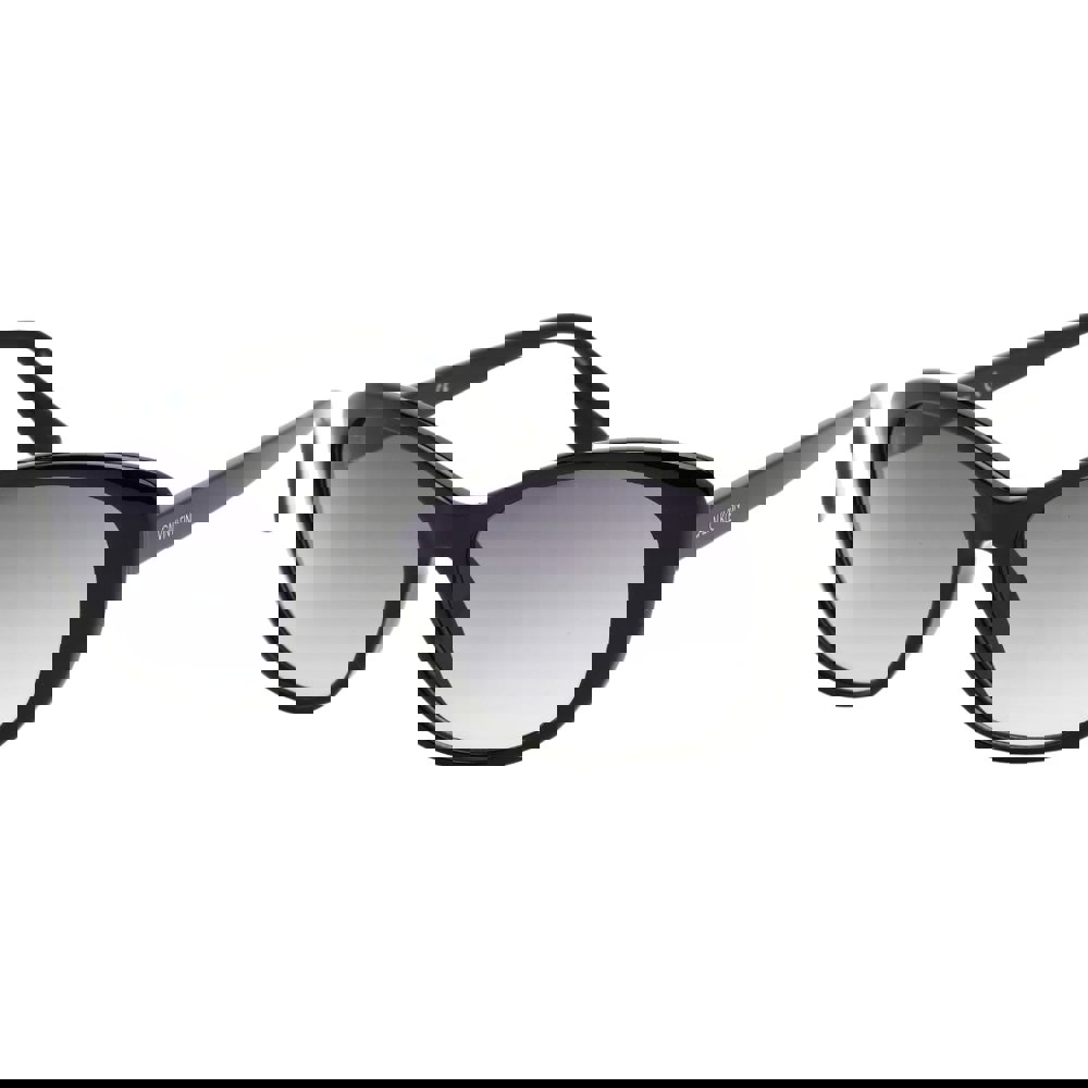 Calvin Klein Light Grey Gradient Black Sunglasses One Size