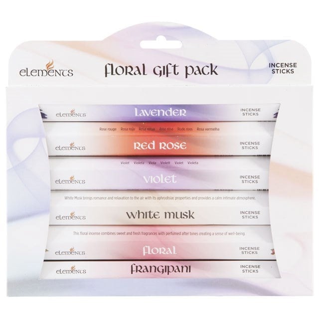 Serano Elements Floral Fragrances Incense Stick Gift Pack